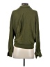 Bluivy 100% Rayon Green Long Sleeve Blouse Size S - photo 2