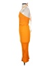 ASOS Design Orange Cocktail Dress Size 2 - photo 5