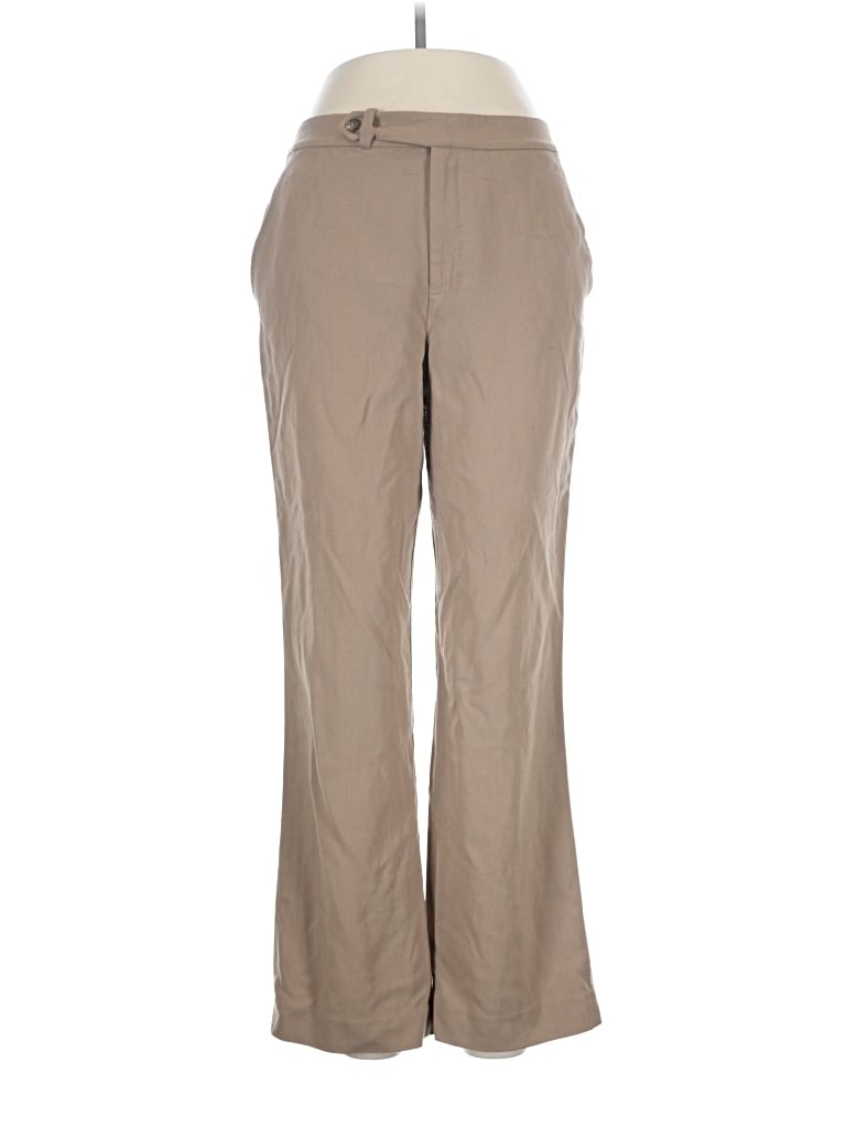 Pre-owned Polo Ralph Lauren Wool Pants In Tan