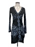 Hale Bob Graphic Blue Cocktail Dress Size XS - photo 1