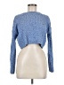 Topshop 100% Cotton Blue Pullover Sweater Size 8 - photo 1