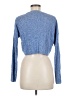Topshop 100% Cotton Blue Pullover Sweater Size 8 - photo 2