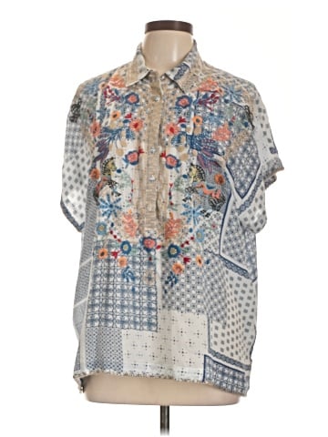 Johnny Was Short Sleeve Blouse (view 1)