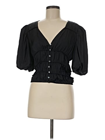 FRAME Short Sleeve Henley (view 1)