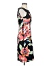 AB Studio Print Black Cocktail Dress Size 4 - photo 4
