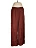Gap 100% Polyester Burgundy Casual Pants Size XL - photo 1