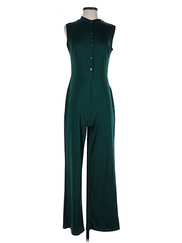 Pre-owned Unbranded Jumpsuit In Green