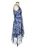 CAbi 100% Polyester Paisley Blue Cocktail Dress Size XS - photo 4