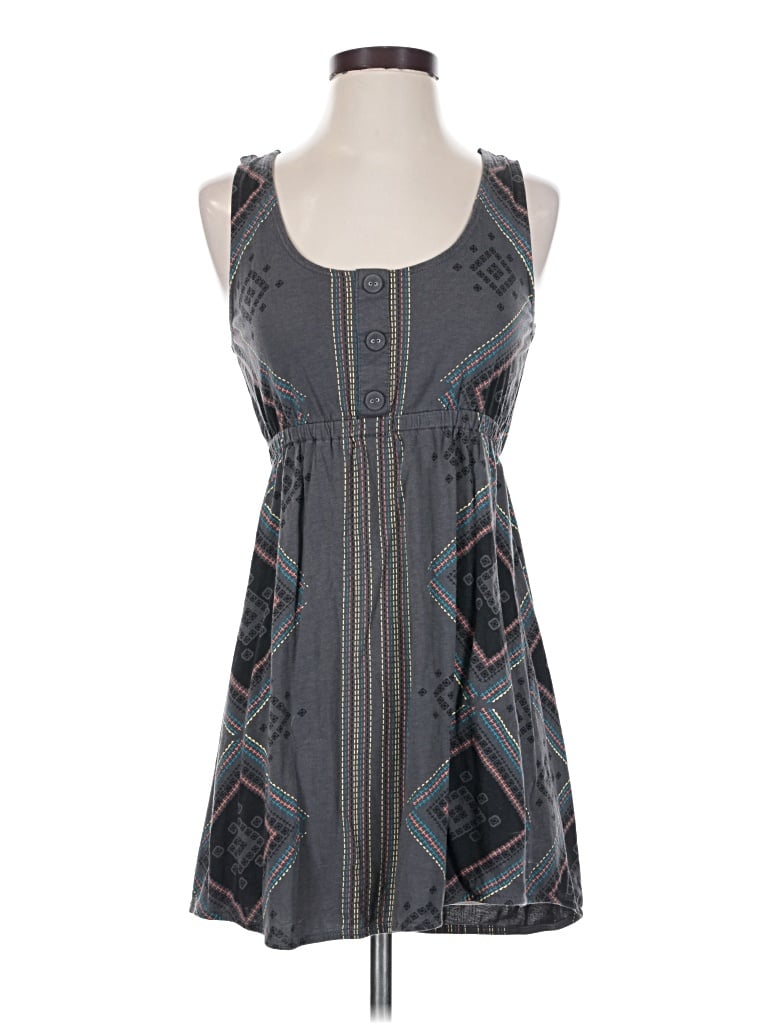Pre-owned Hurley Sleeveless Top Gray Square Neckline Tops