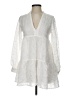 Stradivarius White Casual Dress Size S - photo 1