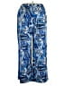 Fashion Nova 100% Polyester Paisley Blue Casual Pants Size 3X - photo 2