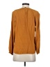 J.Crew 100% Viscose Gold Long Sleeve Blouse Size XS - photo 2