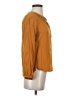 J.Crew 100% Viscose Gold Long Sleeve Blouse Size XS - photo 4