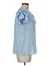 Rose + Olive 100% Polyester Blue Sleeveless T-Shirt Size M - photo 4