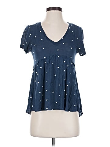 Jun & Ivy Short Sleeve Blouse (view 1)