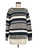 Vince. Stripes Blue Wool Pullover Sweater Size M - photo 1