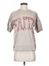 Assorted Brands Gray Short Sleeve Top Size S - photo 1