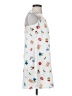 Illa Illa 100% Polyester Print White Casual Dress Size S - photo 4