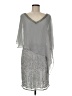 Jkara 100% Polyester Gray Cocktail Dress Size 6 - photo 1