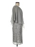 Jkara 100% Polyester Gray Cocktail Dress Size 6 - photo 4