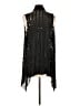 Pleats Collection 100% Polyester Black Kimono Size L - photo 2