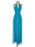 BCBGMAXAZRIA Teal Cocktail Dress Size 4 - photo 1