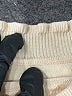 Unbranded 100% Acrylic Ivory Turtleneck Sweater Size M - photo 7