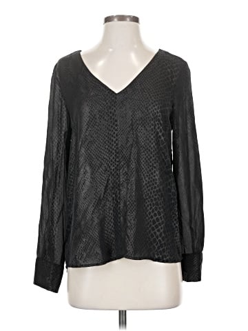 a.n.a. A New Approach Long Sleeve Blouse (view 1)