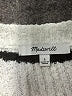 Madewell Stripes Blue Pullover Sweater Size L - photo 7