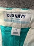 Old Navy 100% Cotton Hearts Teal Shorts Size 6 - photo 3