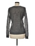BB Dakota 100% Acrylic Metallic Gray Pullover Sweater Size M - photo 2