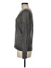 BB Dakota 100% Acrylic Metallic Gray Pullover Sweater Size M - photo 5