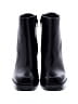 Steve Madden 100% Leather Black Ankle Boots Size 8 - photo 2