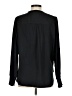 Ann Taylor LOFT 100% Polyester Black Long Sleeve Blouse Size M - photo 2