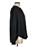 Ann Taylor LOFT 100% Polyester Black Long Sleeve Blouse Size M - photo 4