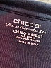 Chico's 100% Pima Cotton Blue Pullover Sweater Size Med (1) - photo 4