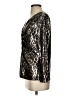 Andrea Jovine Black Long Sleeve Blouse Size S - photo 5