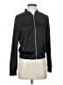H&M Solid Black Track Jacket Size 4 - photo 1