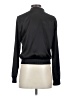 H&M Solid Black Track Jacket Size 4 - photo 2