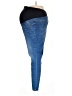 Ingrid + Isabel Solid Blue Jeans Size 16 Maternity - photo 5
