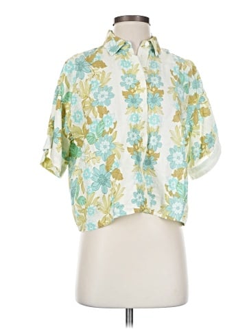 Ann Taylor LOFT Short Sleeve Blouse (view 1)