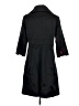 White House Black Market 100% Polyester Black Coat Size M - photo 2