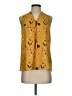 Rewind 100% Polyester Yellow Sleeveless Blouse Size S - photo 1