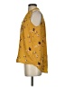 Rewind 100% Polyester Yellow Sleeveless Blouse Size S - photo 5
