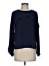 Neiman Marcus Blue Long Sleeve Blouse Size S - photo 1