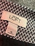 Ann Taylor LOFT Houndstooth Gray Formal Skirt Size 10 - photo 4
