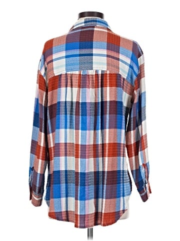 Pilcro Long Sleeve Button-Down Shirt (view 2)