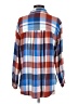 Pilcro Plaid Blue Long Sleeve Button-Down Shirt Size S (petite) - photo 2