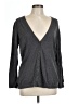 Chico's Gray Long Sleeve Top Size Lg (2) - photo 1
