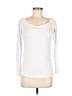 Sarin Mathews White Long Sleeve Top Size M - photo 1